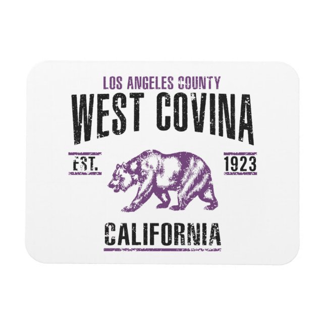 West Covina Magnet (Horizontal)