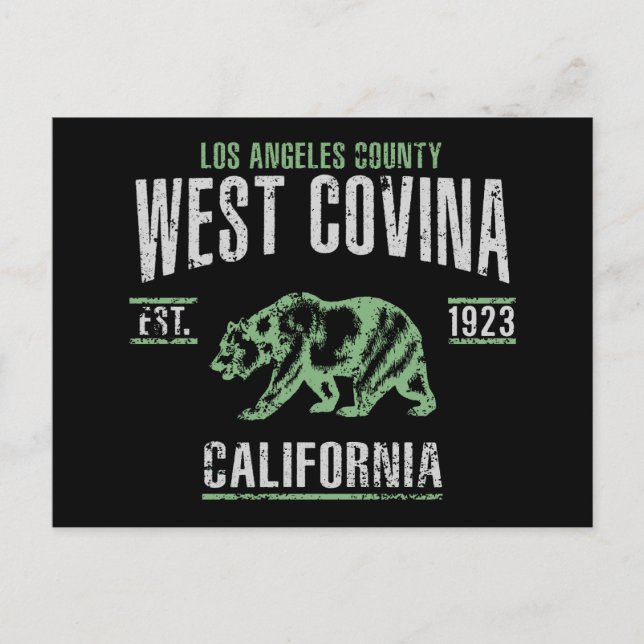 West Covina Postcard (Front)