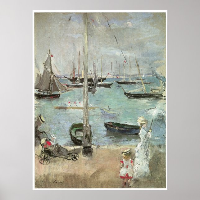 West Cowes, Isle of Wight, Berthe Morisot Poster (Front)