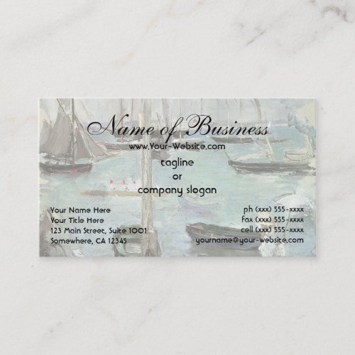 West Cowes Isle of Wight by Berthe Morisot Business Card