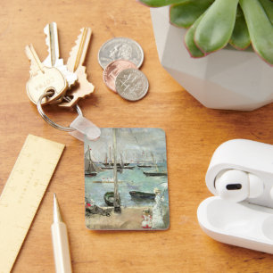 West Cowes, Isle of Wight by Berthe Morisot Keychain