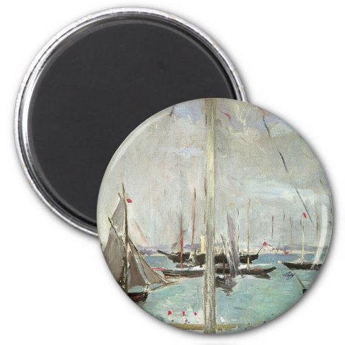 West Cowes Isle of Wight by Berthe Morisot Magnet
