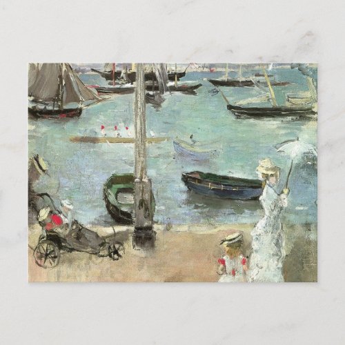 West Cowes Isle of Wight by Berthe Morisot Postcard