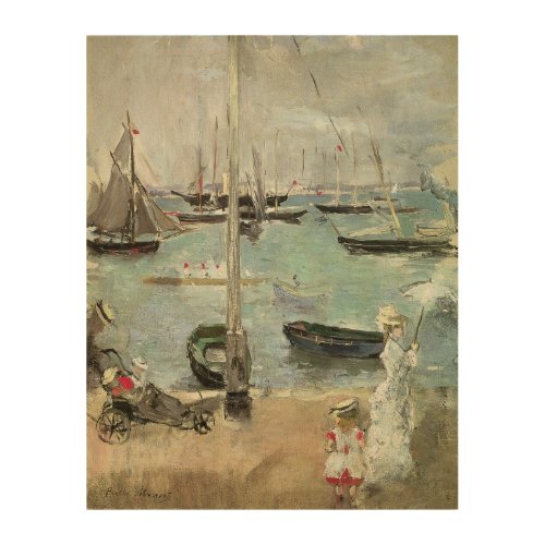 West Cowes Isle of Wight by Berthe Morisot Wood Wall Decor