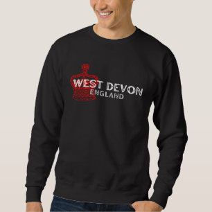 WEST DEVON England Crown Badge Sweatshirt