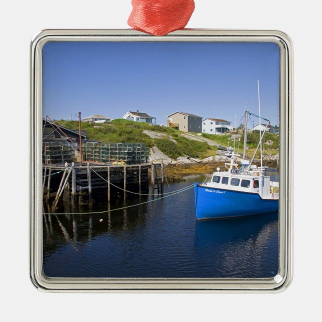 West Dover, Nova Scotia, Canada. Metal Ornament (Front)