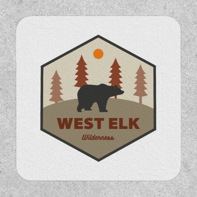 West Elk Wilderness Colorado Bear Patch (Front)