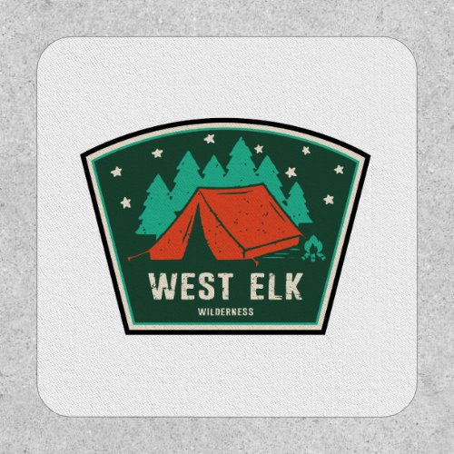 West Elk Wilderness Colorado Camping Patch