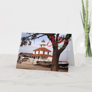 West End Lighthouse Christmas Card