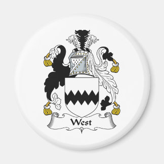 West Family Crest Magnet