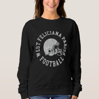 West Feliciana Parish Football Throwback Football Sweatshirt