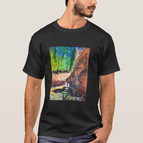 West Fork of Oak Creek Canyon t_shirt