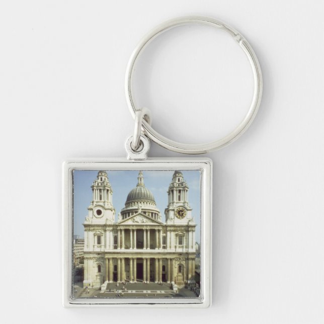 West front of St. Paul's Cathedral, designed by Si Keychain (Front)