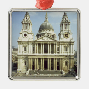 West front of St. Paul's Cathedral, designed by Si Metal Ornament