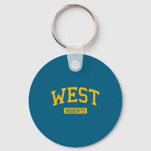 West high school hs madison wi varsity sports keychain
