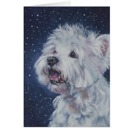 West Highland Terrier Christmas Card | Zazzle