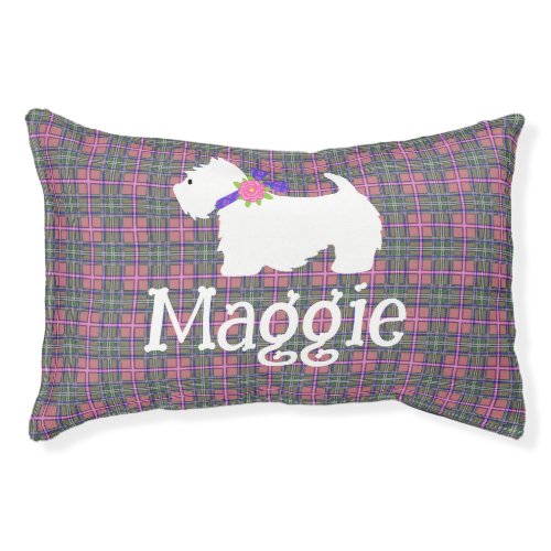 West Highland Terrier Dog Bed