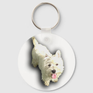 West Highland Terrier Keychain