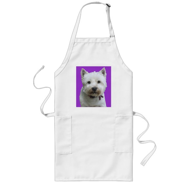 West Highland Terrier Long Apron (Front)