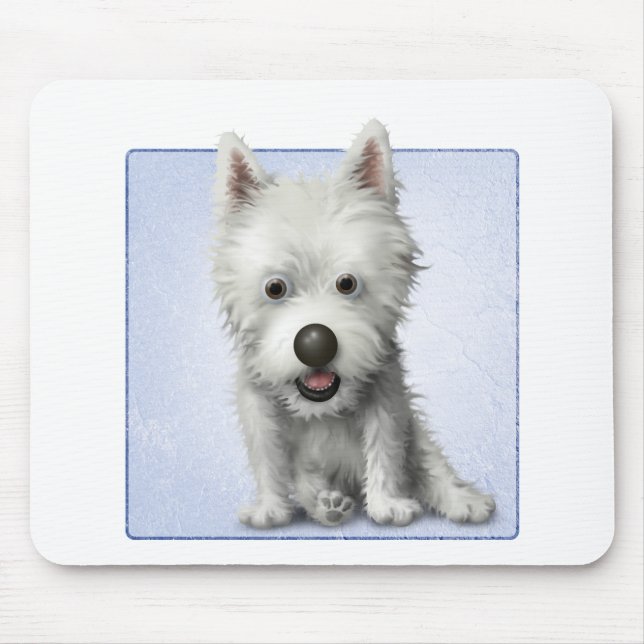 West Highland Terrier Mouse Pad (Front)