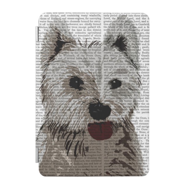 West Highland Terrier Plain iPad Mini Cover (Front)