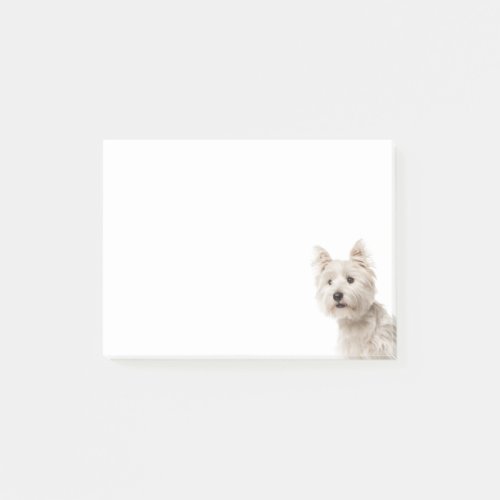 West Highland Terrier Puppy Dog Love Post_it Notes