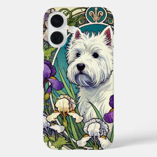 West Highland Terrier Westie iPhone 16 Case
