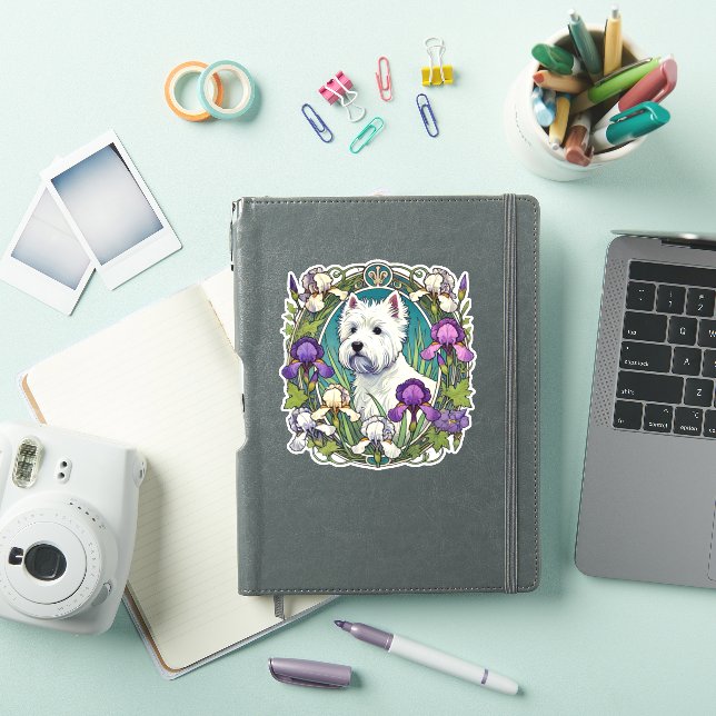 West Highland Terrier Westie                       Sticker (iPad Cover)