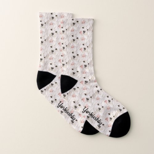 West Highland Terrier White Patterned Socks