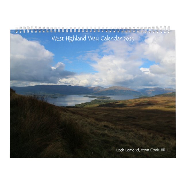 West Highland Way Calendar 2025 (Cover)