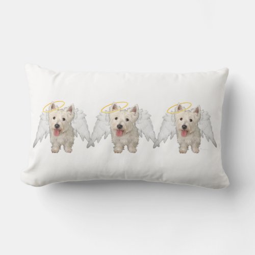 West Highland White Terrier Angels PILLOW