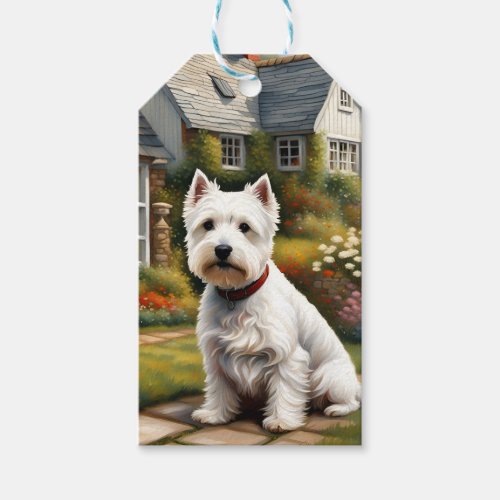 West Highland White Terrier beautiful   Gift Tags