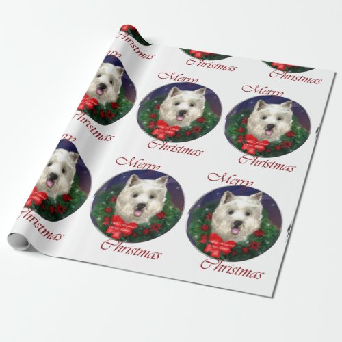 West Highland White Terrier Christmas Wrapping Paper