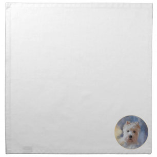 West Highland White Terrier Cloth Napkin