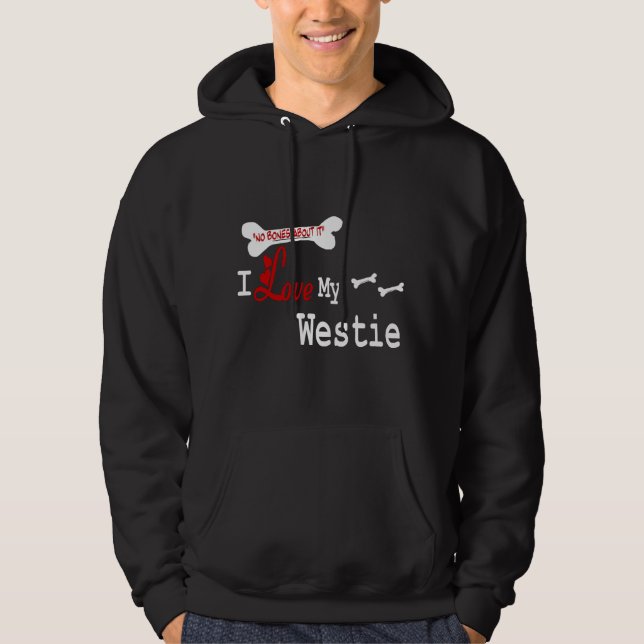 West Highland White Terrier Gifts Hoodie (Front)