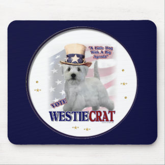 West Highland White Terrier Gifts Mouse Pad