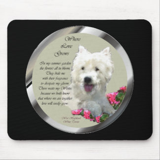 West Highland White Terrier Gifts Mouse Pad