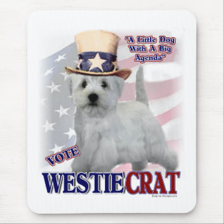 West Highland White Terrier Gifts Mouse Pad