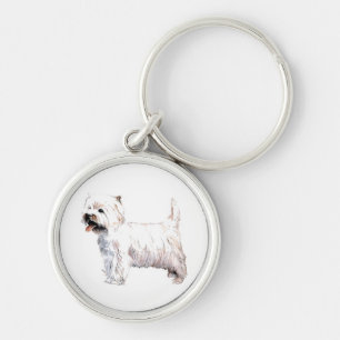West Highland White Terrier Key Chain