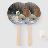 West Highland White Terrier Let It Snow Christmas