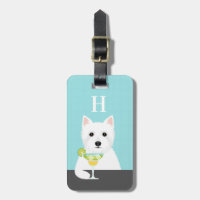West Highland White Terrier Luggage Tag