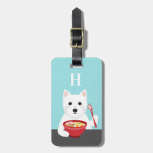 West Highland White Terrier Luggage Tag