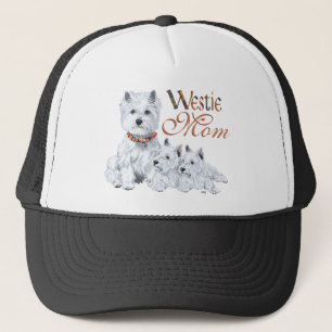 West Highland White Terrier Mom & Pups Trucker Hat