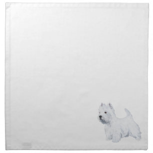 West Highland White Terrier Napkin