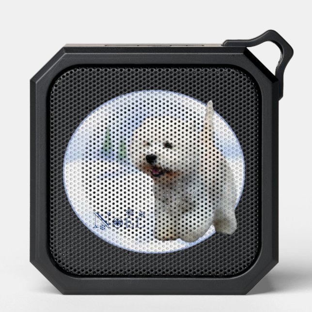 West Highland White Terrier Noel Bluetooth Speaker (Front)