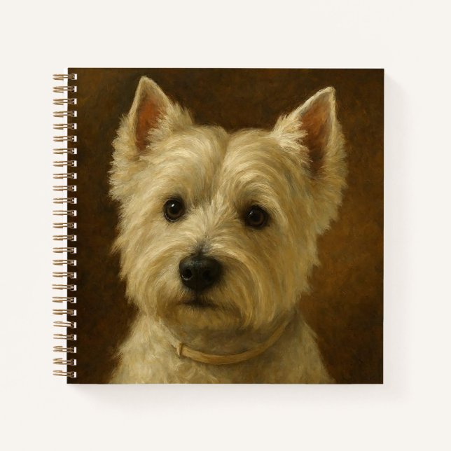 West Highland White Terrier Notebook (Front)