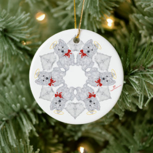 West Highland White Terrier Ornament