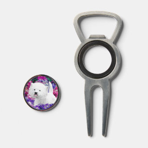 West Highland White Terrier Painting Dog Art Divot Tool