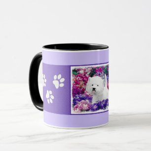 West Highland White Terrier Painting Dog Art Mug
