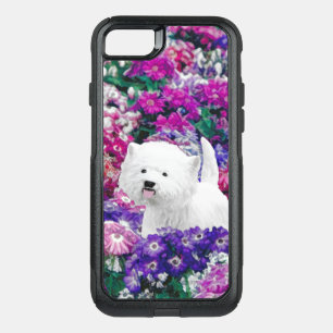 West Highland White Terrier Painting Dog Art OtterBox Commuter iPhone SE/8/7 Case